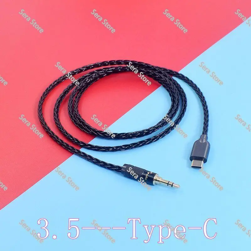 Bowers Wilkins BW Px8 Px7 Pi7 Pi8 Upgrade Cable USB C to 3.5mm 4.4mm Balanced Audio Cable