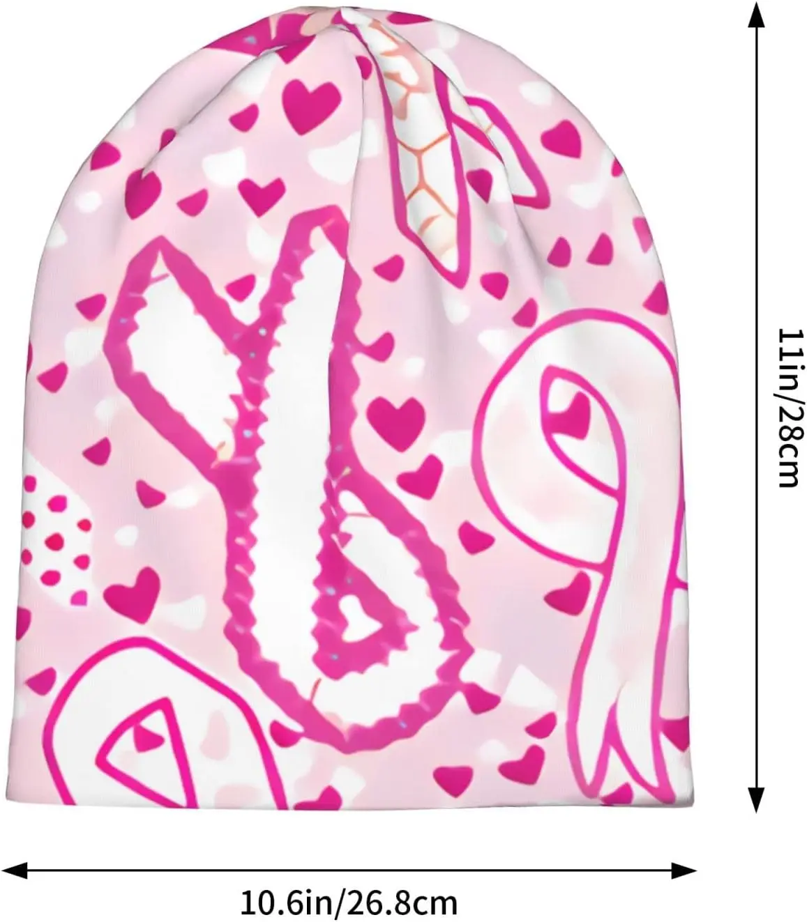 Шапка-бини с раком молочной железы, химиотерапия, головные уборы с раком, вязаные шапки, мешковатые вязаные шапки с напуском, шарф, шапка для взрослых, женщин и мужчин