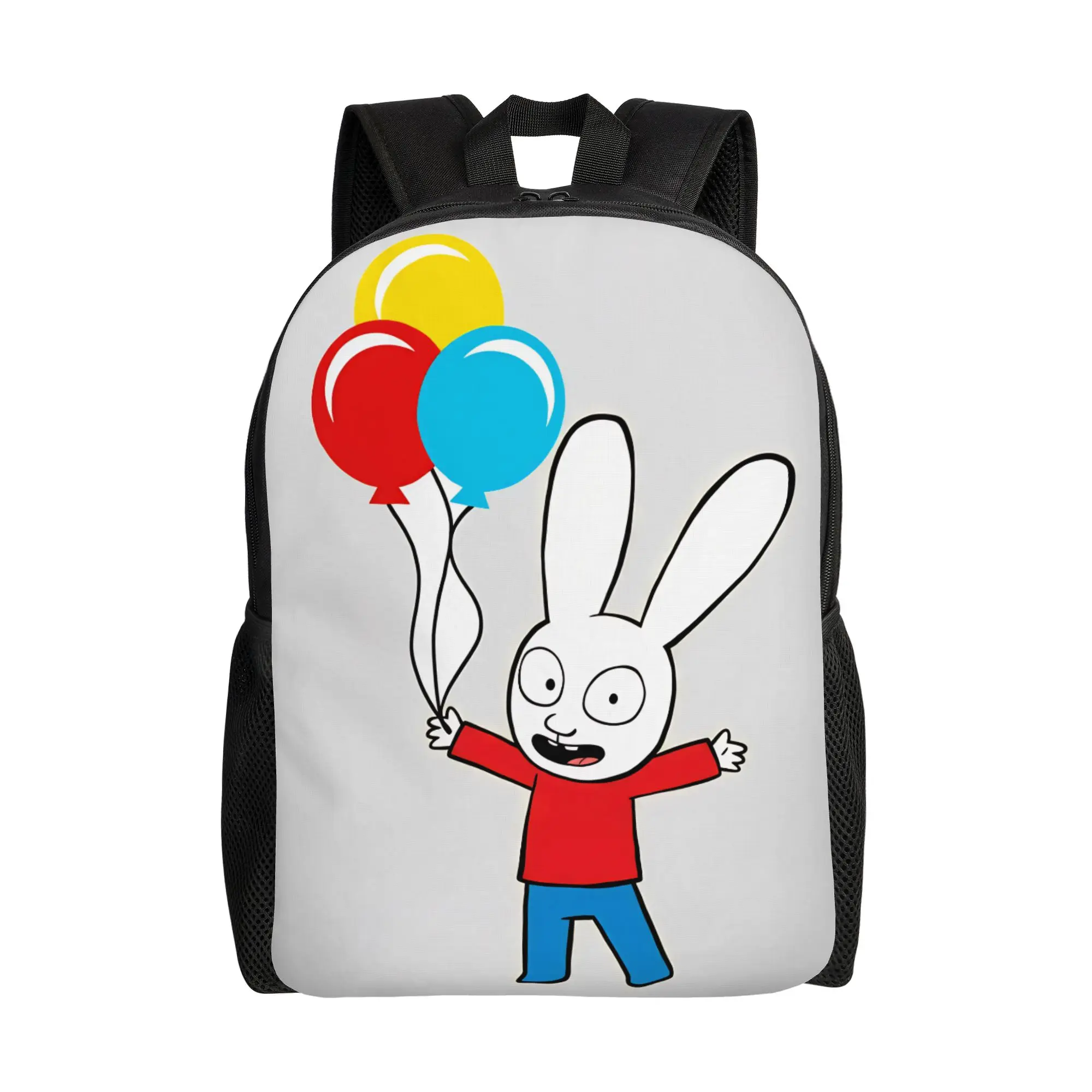 Simon Super Rabbit  Backpack  Streetwear Backpacks Male Sport Large School Bags Custom Rucksack