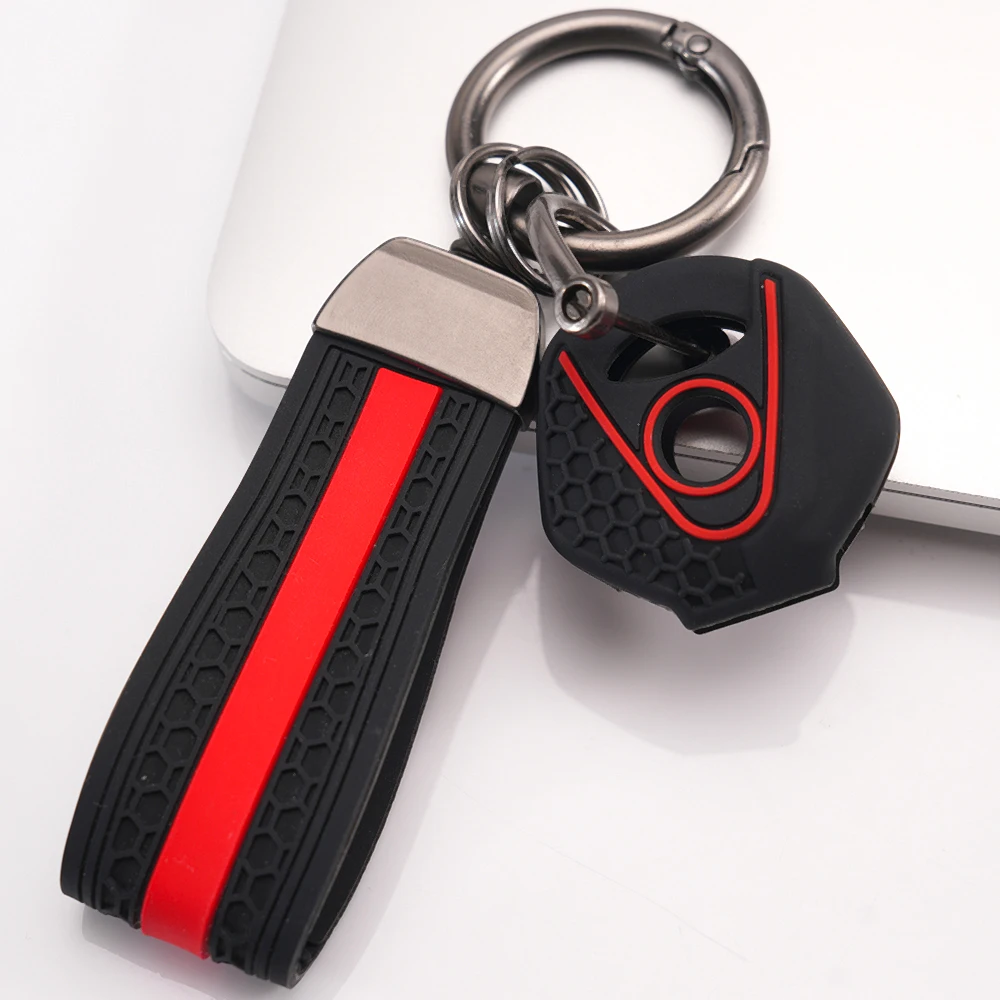 Soft Key Holder With Lanyard For Yamaha Tracer 7 9 700 900 GT MT07 MT09 MT03 MT10 FZ07 FZ09 FZ1 FZ6 FZ8 Tenere700 YZF R1 R3 R6