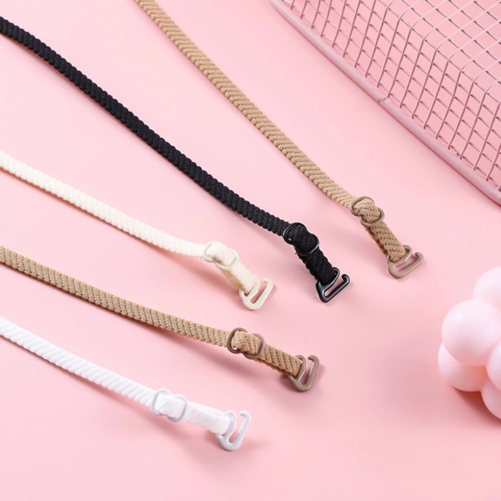 Women Invisible Smooth Bra Straps, Thin Threaded Cloth Shoulder Straps, Cross Beauty Back Design Seamless Bra Accessories