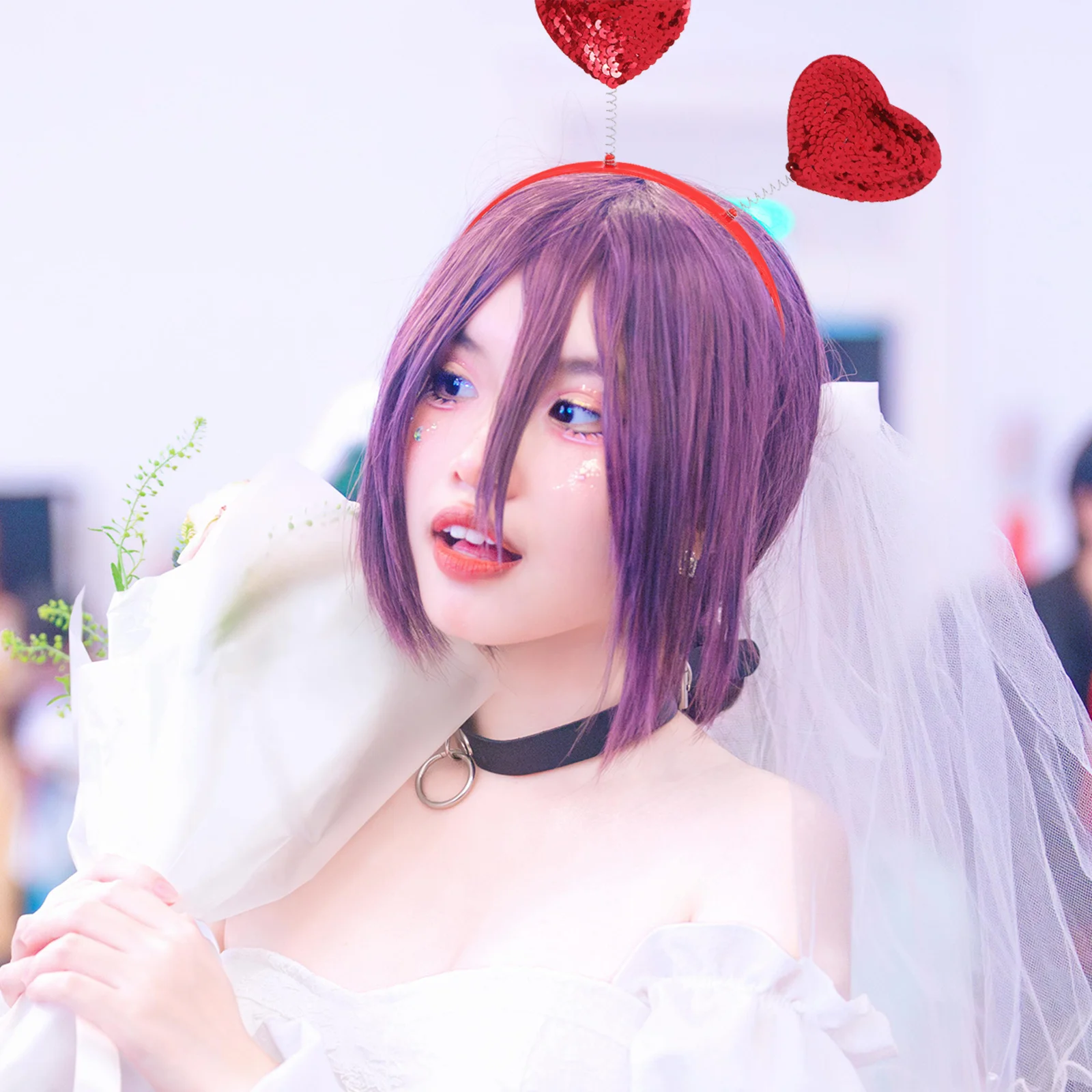 

1Set Bow Arrow Prop Cupid Costume Accessories for Valentine Party Decor Adult Cosplay Stage Show Headwear Cute Charm