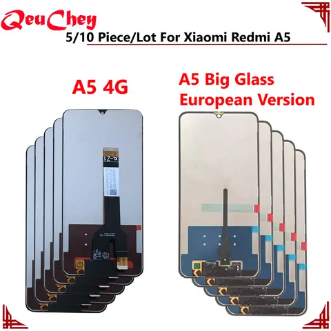 Wholesale 5/10 Piece For Xiaomi Redmi A5 4G 25028PC03 LCD Display Touch Screen Assembly For Redmi A5 Big Glass European Version