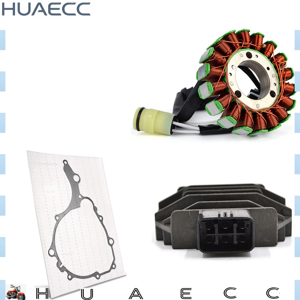 

For Yamaha YFM250R Raptor 250 2008-2013 YFM250 Raptor 250 Special Edition 2 2008 2009 Stator Coil + Gasket + Regulator Rectifier