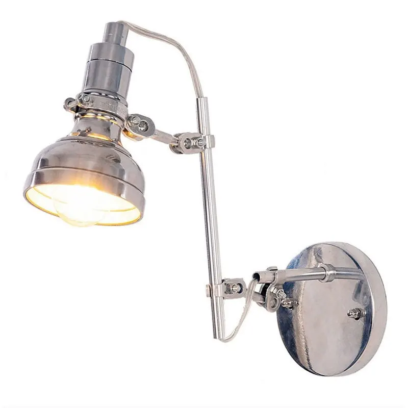 Industrial Corridor Wall Light Loft Cafe Shop Bar Restaurant Hotel Retro Wall Sconce Rocker Lamp Adjustable Bedside Wall Lamp