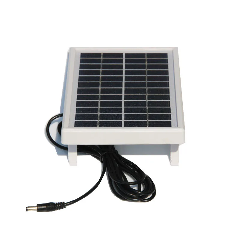 3W 12V Mini Solar Cell Polycrystalline Solar Panel DIY Panel Solar Power Battery Charger+DC 5521 Cable 3M with Border Support