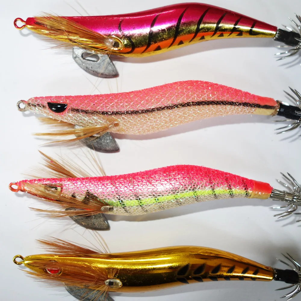 Sinking SQUID Jig for Squid and Shrimp, Normal Sinking JIGS, 4X 2.5, HARIMITSU SUMIZOKU