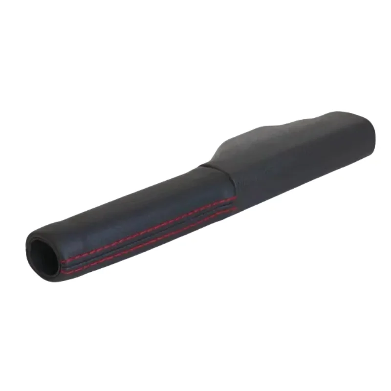 غطاء مقبض فرامل اليد الجلدية لسيارة VW Jetta GLI Golf 5 6 Rabbit GTI MK5 6 EOS 1K0711461A 1KD 711 461 ملحقات السيارة #5