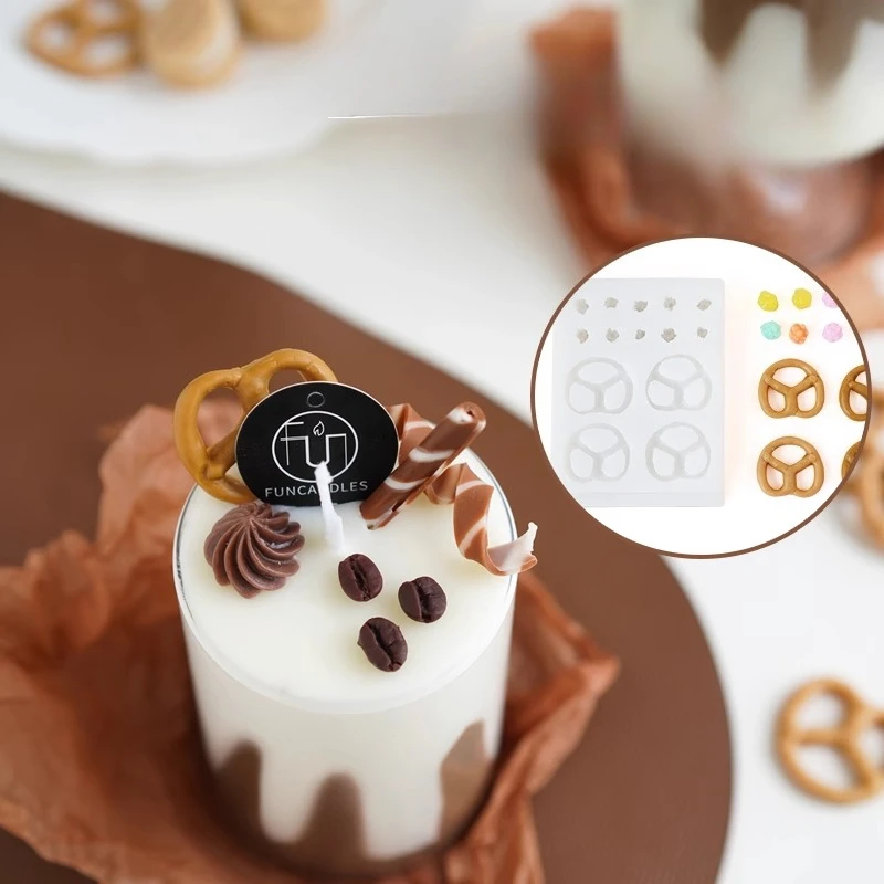 

3d Biscuit Candy Silicone Mold DIY Dessert Fondant Cake Chocolate Mould Scented Candle Decoration Cake Decorating Tools