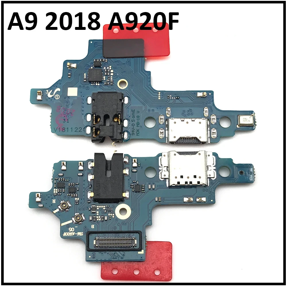 USB Charger Dock Connector Charging Board Port Flex Cable For Samsung A7 2018 A750 / A9 2018 A920