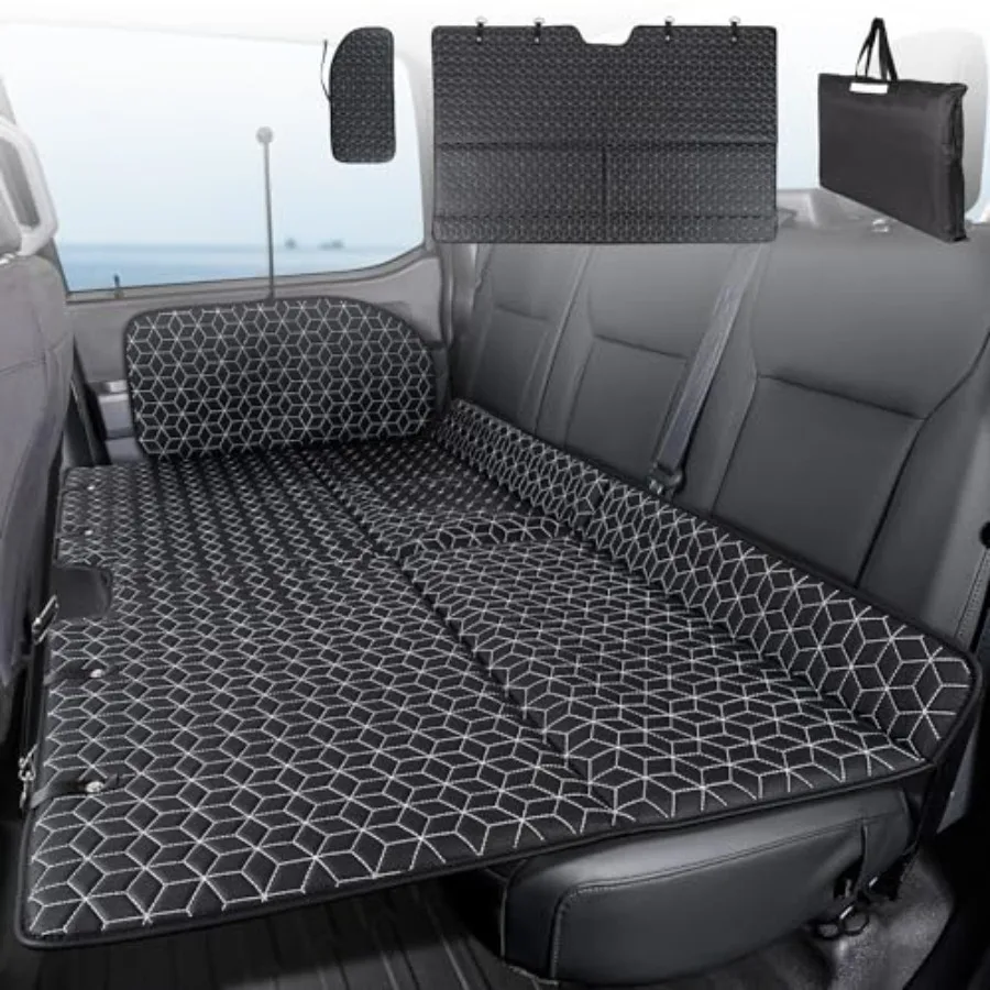 

Non Inflatable Truck Bed Air Mattress for Large TruckCar Travel Camping Back Seat Extender for F150/RAM 1500//Silverado/GMC/Tun