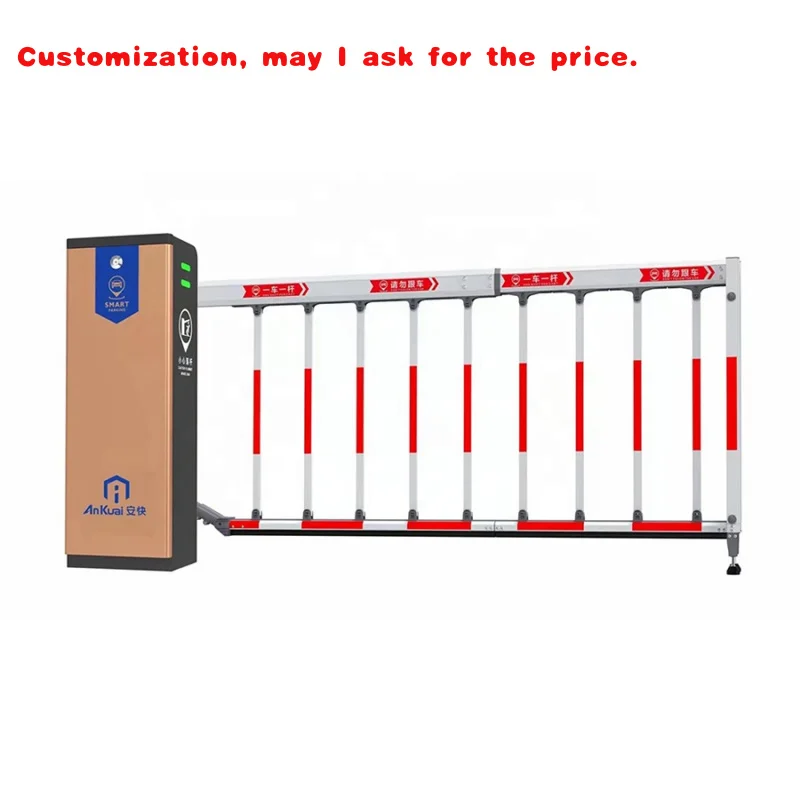 

custom.Automatic Parking Brushless 24V Fence Barrier Gate Park Lot