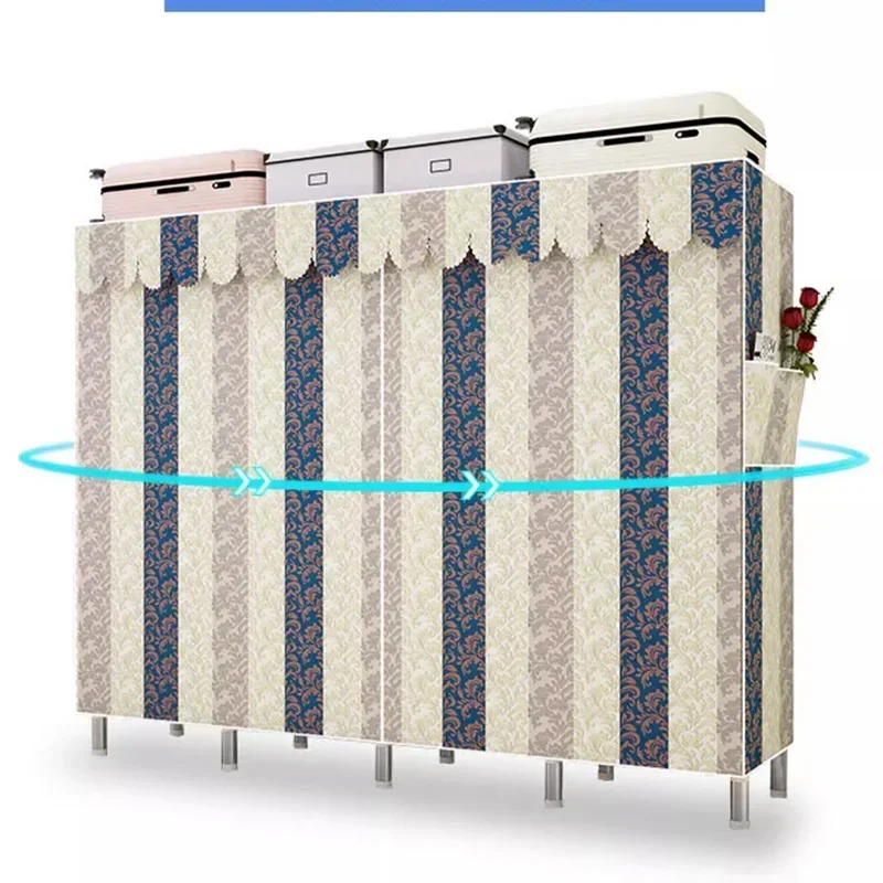 

Kids Clothes Storage Organizer Wardrobe Modern Luxury Portable Cabinet Home Wordrobe Bedroom Closets Szafy Hotel Furniture