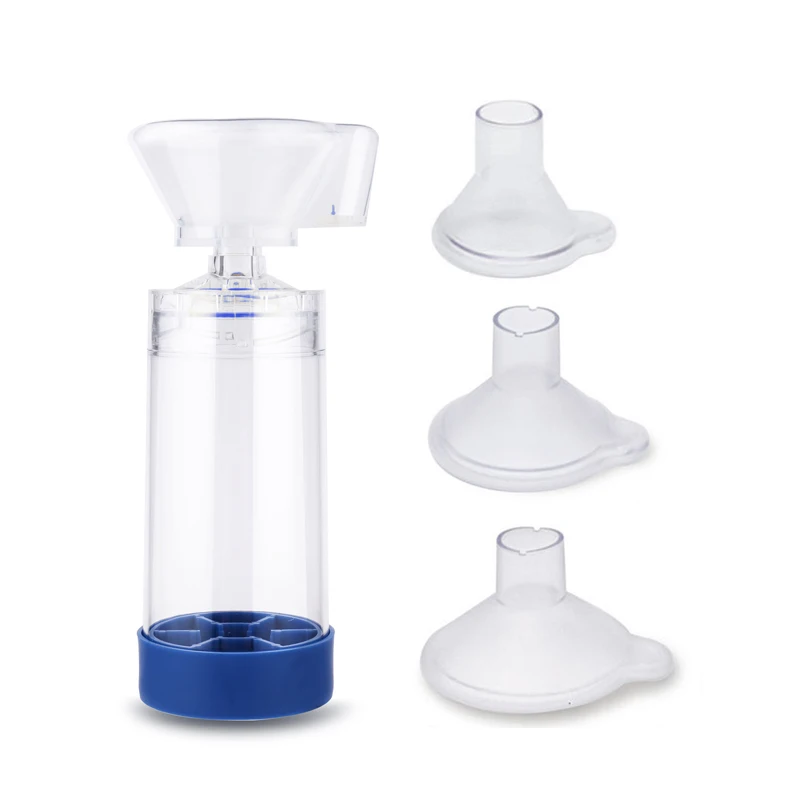 

Child Adult Buffer Inhale Chamber Automizer Spacer Mist Storage Compressor Nebulizer Tank Aerochamber with Mask Cup Mouthpiece