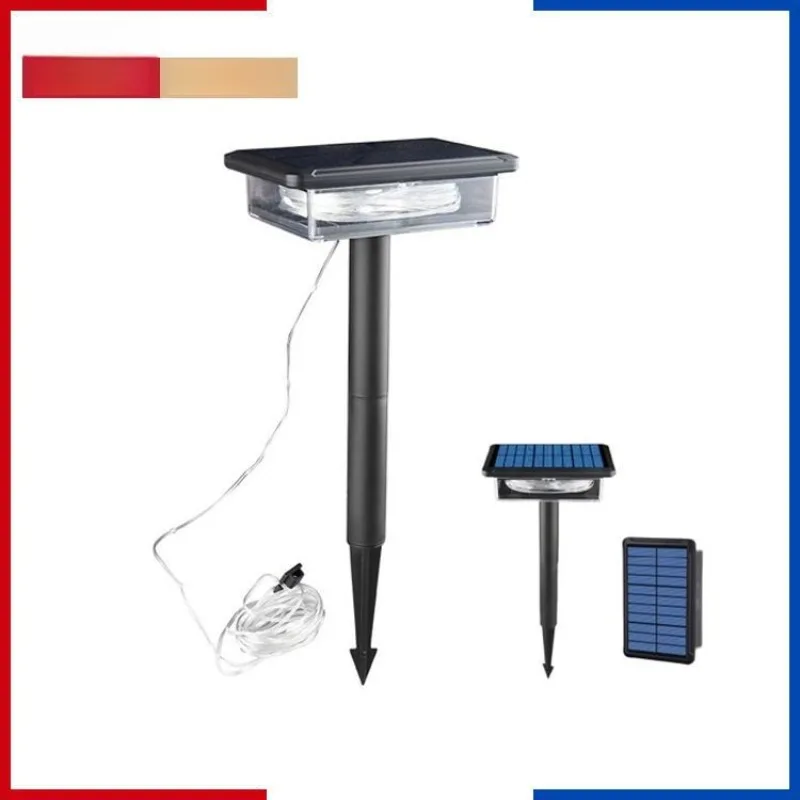 

Новые солнечные фонари для газонов, многофункциональные цветные гирлянды, украшение для атмосферы сада и наружное солнечное освещение двора