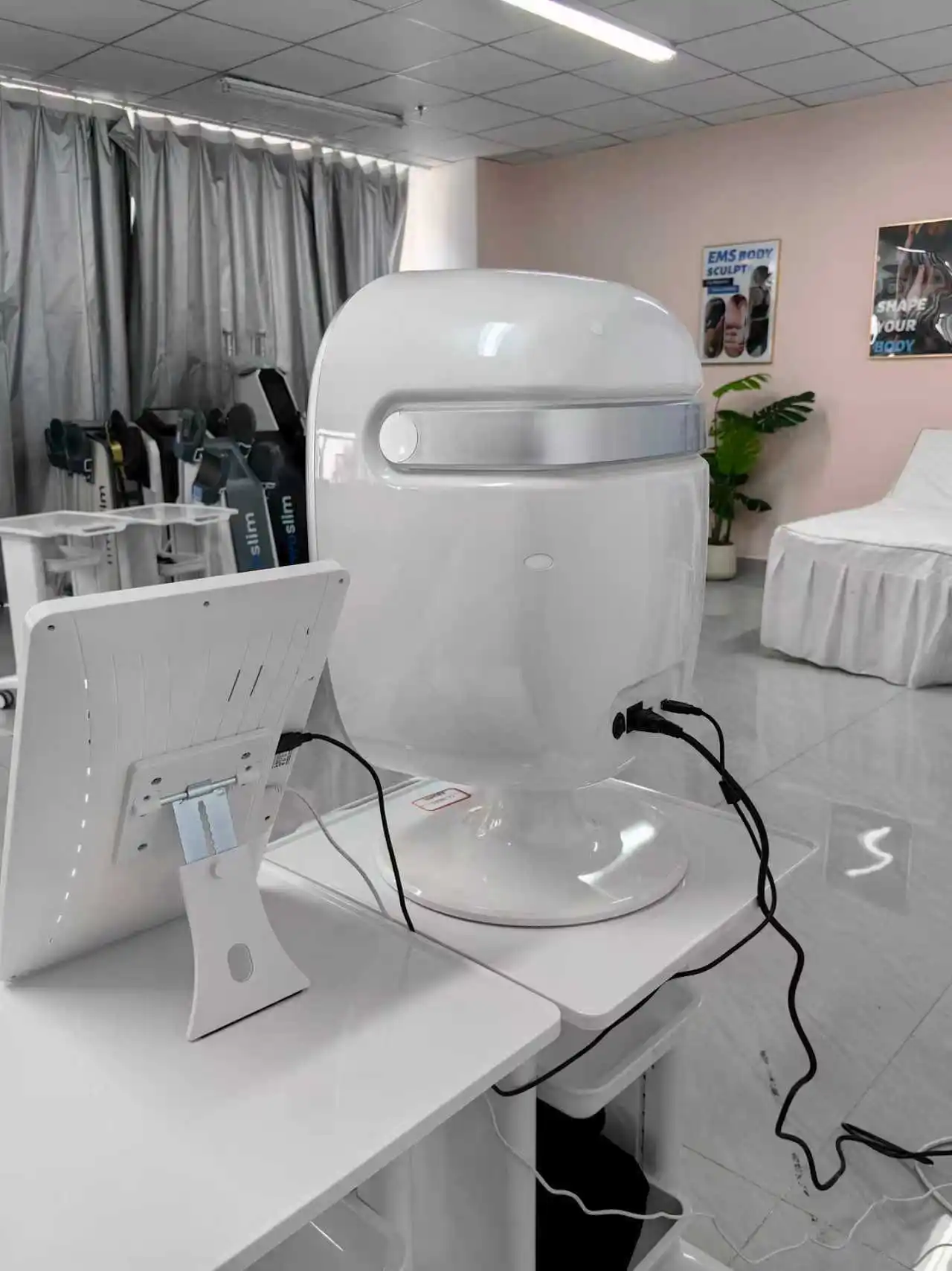 O1 ثلاثية الأبعاد AI محلل بشرة الوجه كشف مشكلة الجلد التشخيص 8 الطيف تحليل المهنية معدات صالون تجميل #5