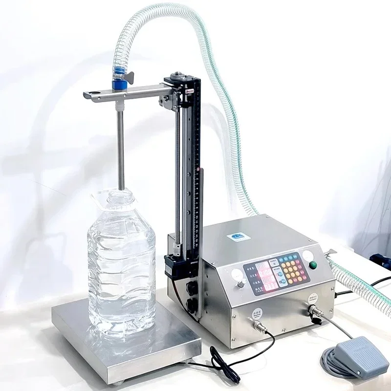 Wiegefüllmaschine, kleine automatische quantitative Waschflüssigkeit, Reinigung ätherisches Öl, Blattdüngerfüllmaschine