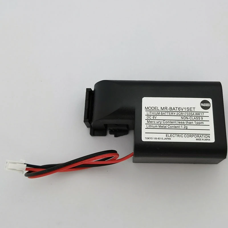 3pcs/lot MR-BAT6V1SET 6V J4 Servo System Lithium Battery