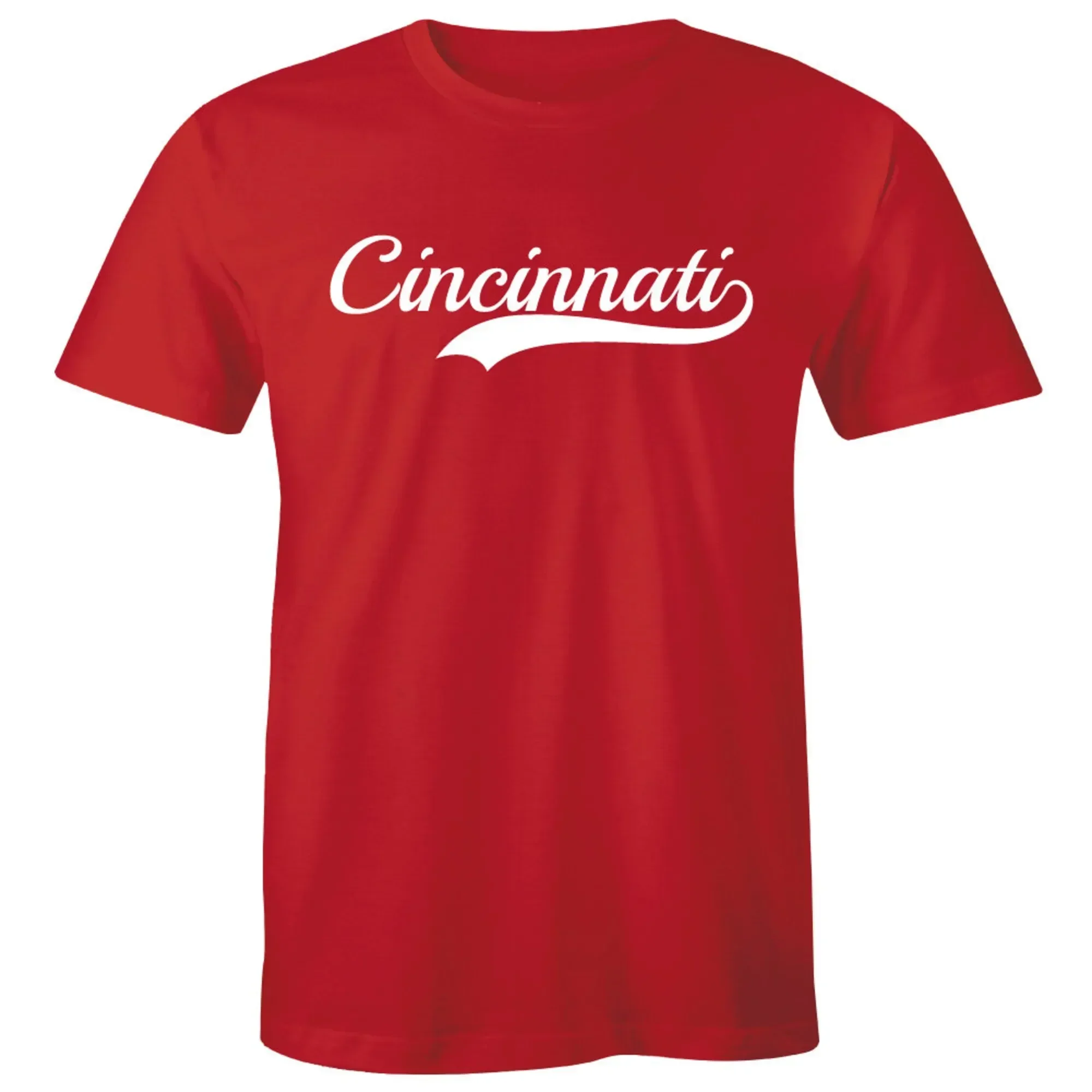 Mens T-Shirt Cincinnati Baseball Sports City Opening Day Cool Tee Pride State