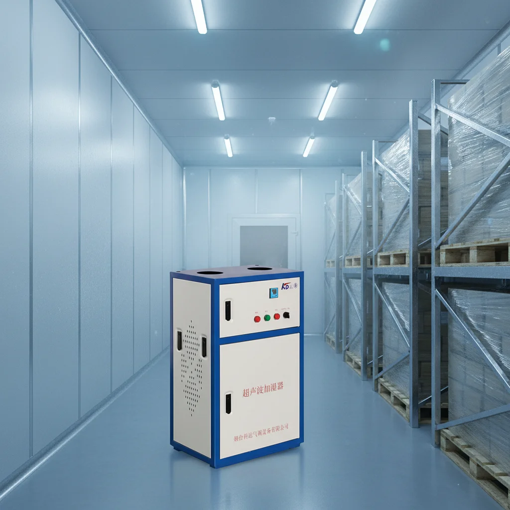 Industrial CAKFD Ultrasonic Humidifier 1 Year Warranty 33kg Weight for Humidifying Fruit Warehouses and Cold Stores