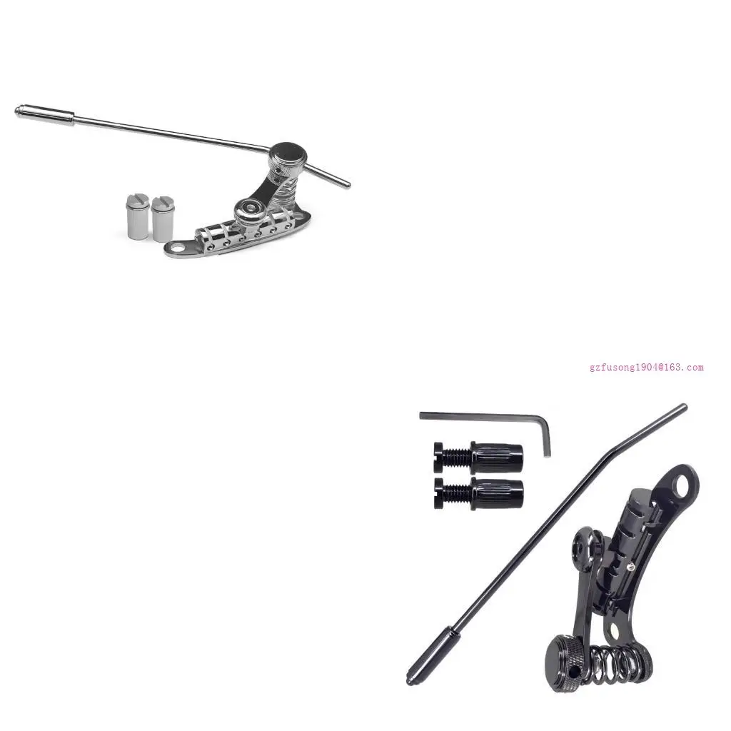

Electric Guitar Bridge Stop Bar Tailpiece Tremolo Guitar Bridge Pull Plate D5QD