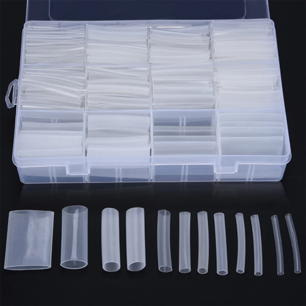 275pcs 3：1 Thermoresistant Tube Heat Shrink Wrapping Kit Assorted Wire Cable Sulation Sleeving 3:1 Heat Shrink Tubing