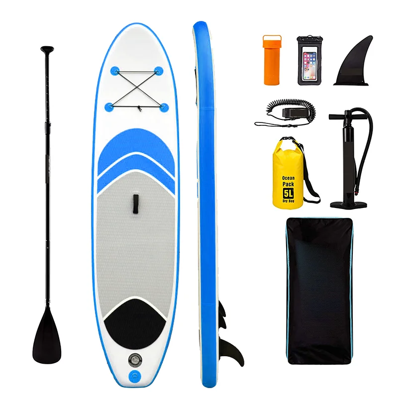 

2020 New Custom Foldable Inflatable Stand-Up Paddle Board SUP Air Board Kayaking Fishing Yoga & Surf Accessory