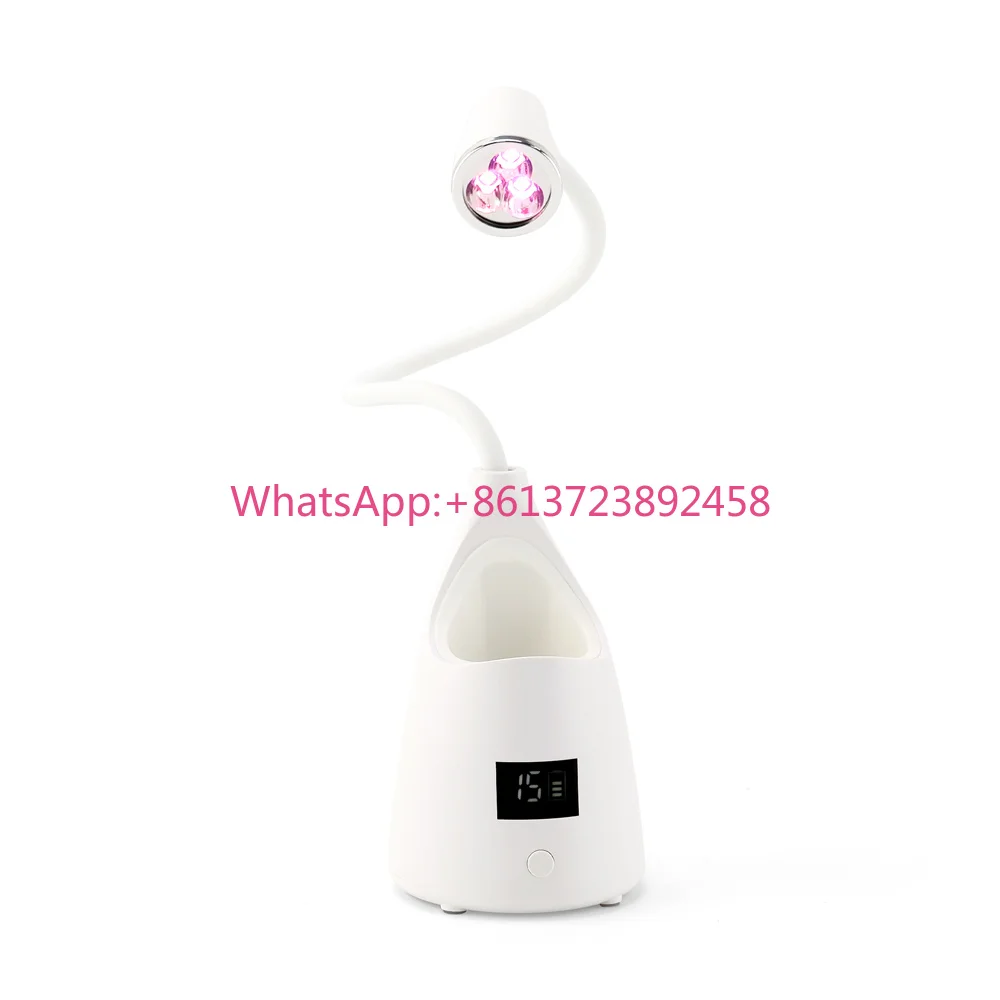 2025 Professional 18W Cordless Portable Nail Drying Lamp Desktop Curing Fast Manicure Pedicure LED Nail Lamp for Salon Home