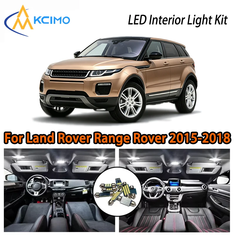 

Easy Install LED Interior Lights For Land Rover Range Rover Evoque L538 2015-2018, Two Color Car Mood Lighting