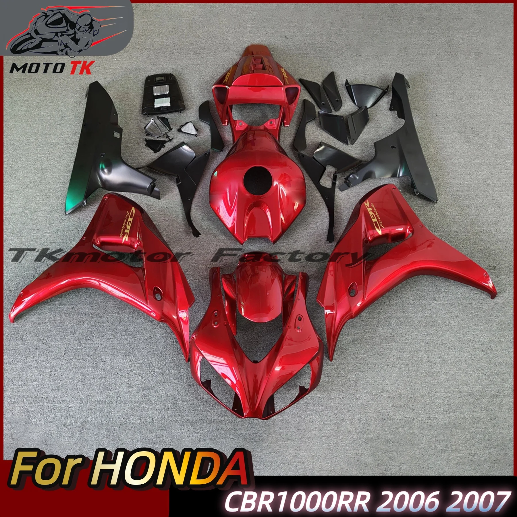 

Motorcycle Fairings Body Kit for Honda CBR1000 CBR1000RR 06 07 Full Fairing cbr 1000 rr 1000rr 2006 2007 Bodyframe Plastic Shell