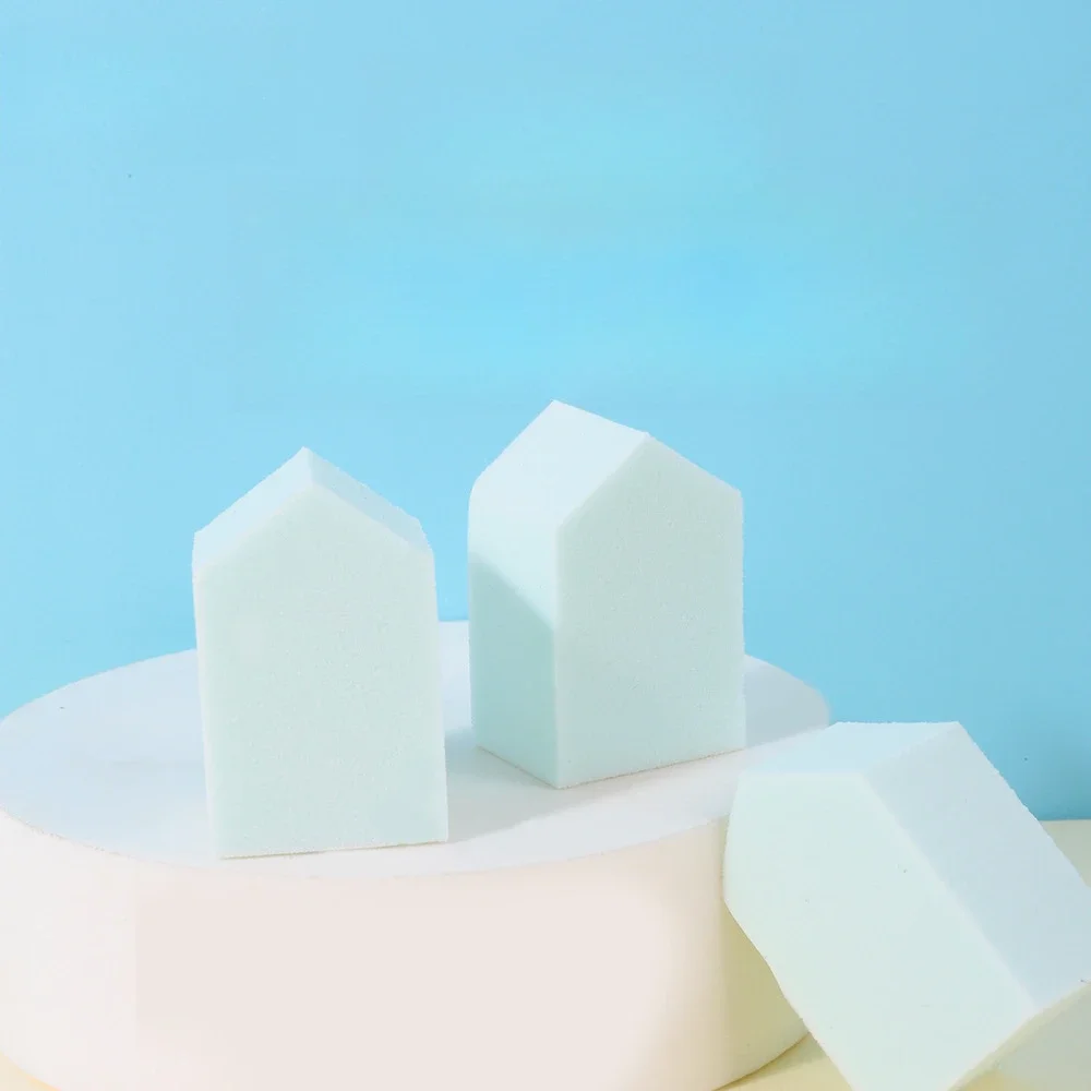 Bb Cream Foundation Puff Zestaw do stosowania na mokro i na sucho Kosmetyczne narzędzie kosmetyczne do podkładu w płynie Korektor do podkładu w proszku