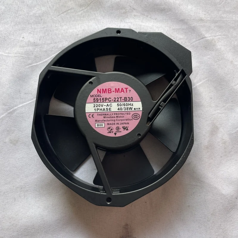 5915PC-22T-B30 220CFM 230V 35W 172*150*38mm  3400RPM  AC fan axial flow fans