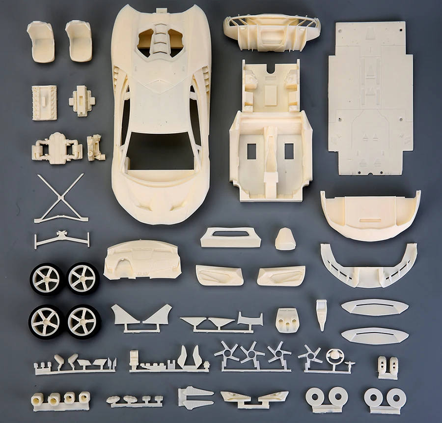 Alpha Model 1/24 Centenario 770 Full Detail Trans-Kit Precision Process Model Car Vehicle Suite Resin Hand Made Model AM02-0011