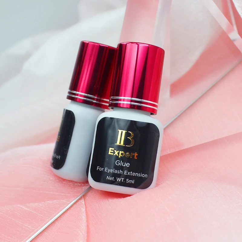 IGLUE IBeauty Expert Glue For Eyelash False Extensions Glue Wine Red Cap Waterproof Korea Adhesive Makeup Beauty Health Tools