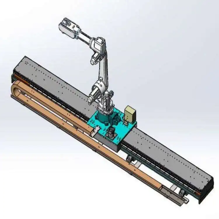 Customized Guide Rail for Collaborative Industrial Robotic Arm for Linear Motion, Linear Guide Rail System