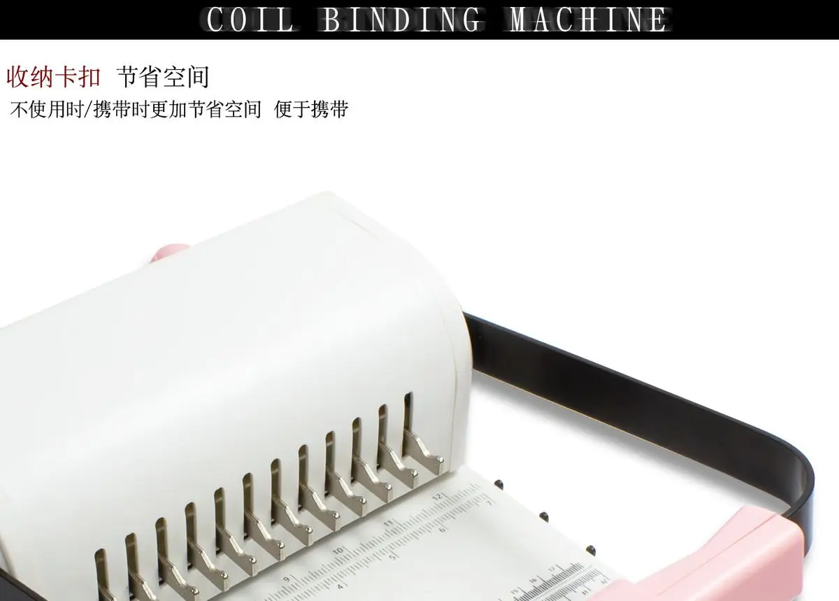 Binding Machine 2:1 Double Wire Binding Machine Machine Single-pass 20 Pages Pun