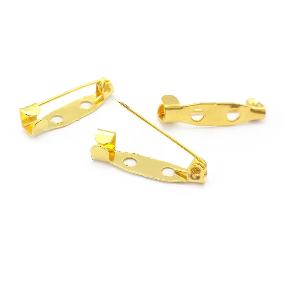 قاعدة حديد بروش عتيقة اللون بروش ، دبابيس بروش ، ظهر بروش ، لوازم صناعة ذاتية الصنع ، إكسسوارات ، 15 ، 20 ، 25 ، 30