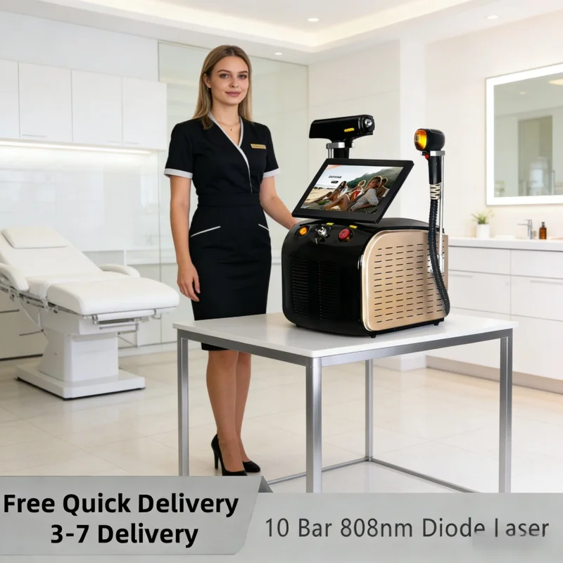 3000W 2-in-1 German 10 palladium strip high-power permanent painless laser hair removal and 532 755 1064 1320nm NG YAG picosecon
