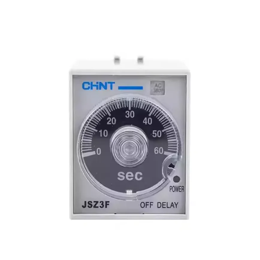 CHINT Power-off Time Delay Relay JSZ3F 5S/10S/30S/60S/180S AC220V/DC24V