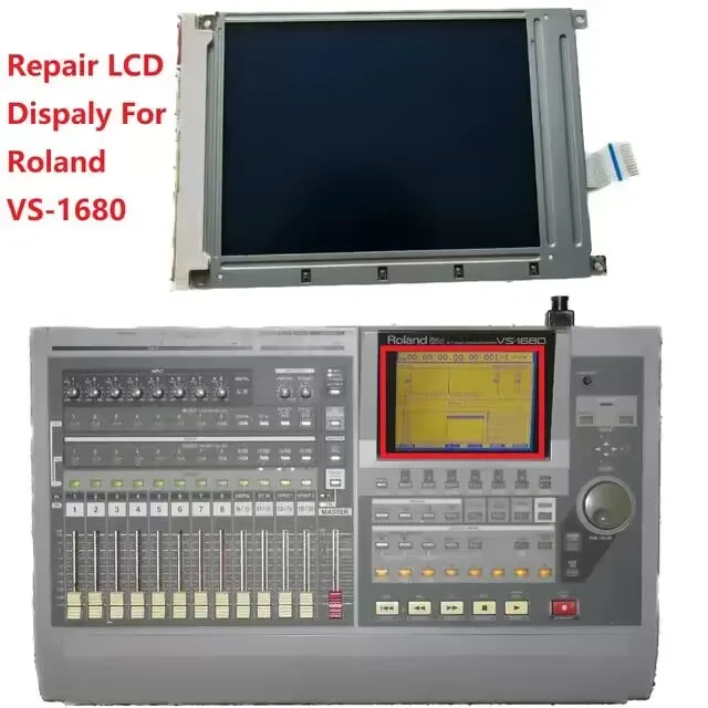 

Original LCD Fit For Roland VS 1680 1824 1880 2480 2480CD Display Screen Repair