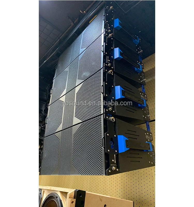 Dual12 Inch Passive PA Speaker With 15 Inch Neodymium Subwoofer For Outdoor Concert Stage