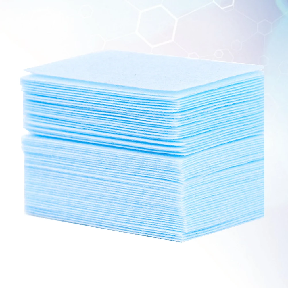 

600Pcs Nail Polish Removing Pads Disposable Soft Absorbent Nail Cleaning Pads Wiping Gel Polish for Manicure Pedicure Salon Home