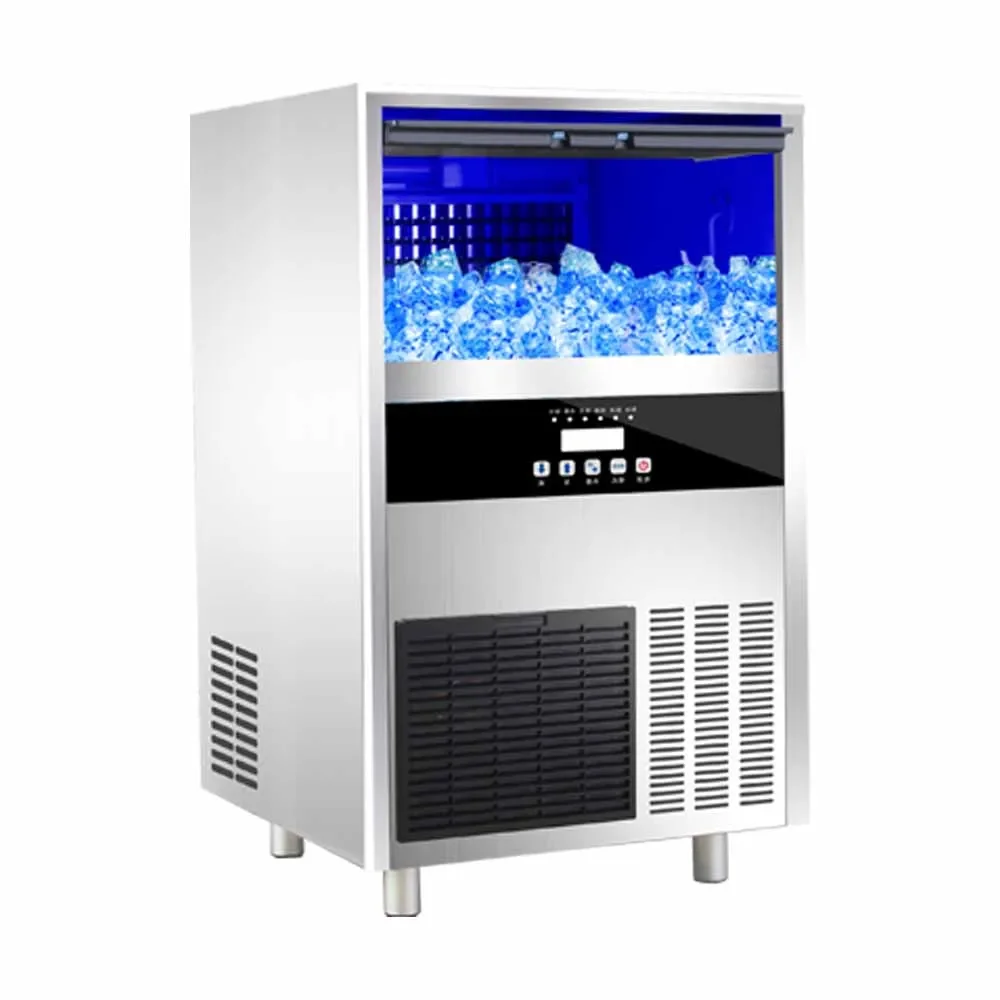 High quality 36lb storage restaurant commercial cube ice machine 40kg/24h ice block making machine for coffee shop