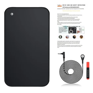 Almohadilla de conexión a tierra de 30x60 cm para mejorar el sueño, la circulación mejorada, reduce la inflamación y la alfombra de conexión a tierra del dolor para el escritorio 12 Mejores puestos de puesta a tierra de puesta a tierra de ventas - №8