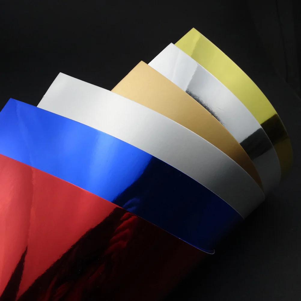 25 ورقة بطاقة الذهب اللامعة اوريغامي ورقة قابلة للطي ورق الحرف لسجل القصاصات DIY بها بنفسك مشاريع فنية يدوية الحرف اليدوية