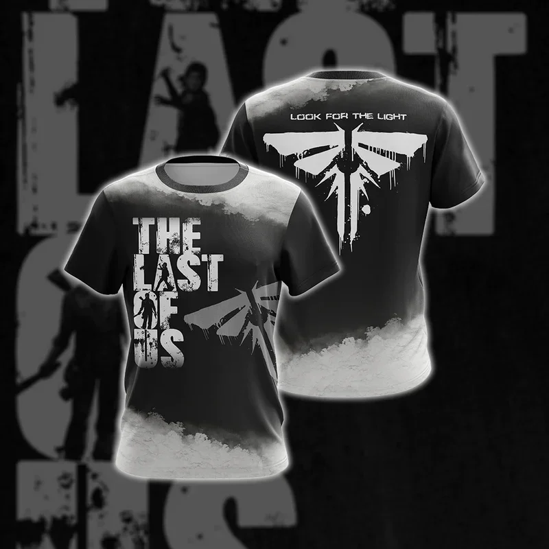 The Last of Us Part II T-Shirts Men Women O-Neck Short Sleeve T Shirt Oversized Harajuku Y2k Tees Tops Kids 3D Print Clothing