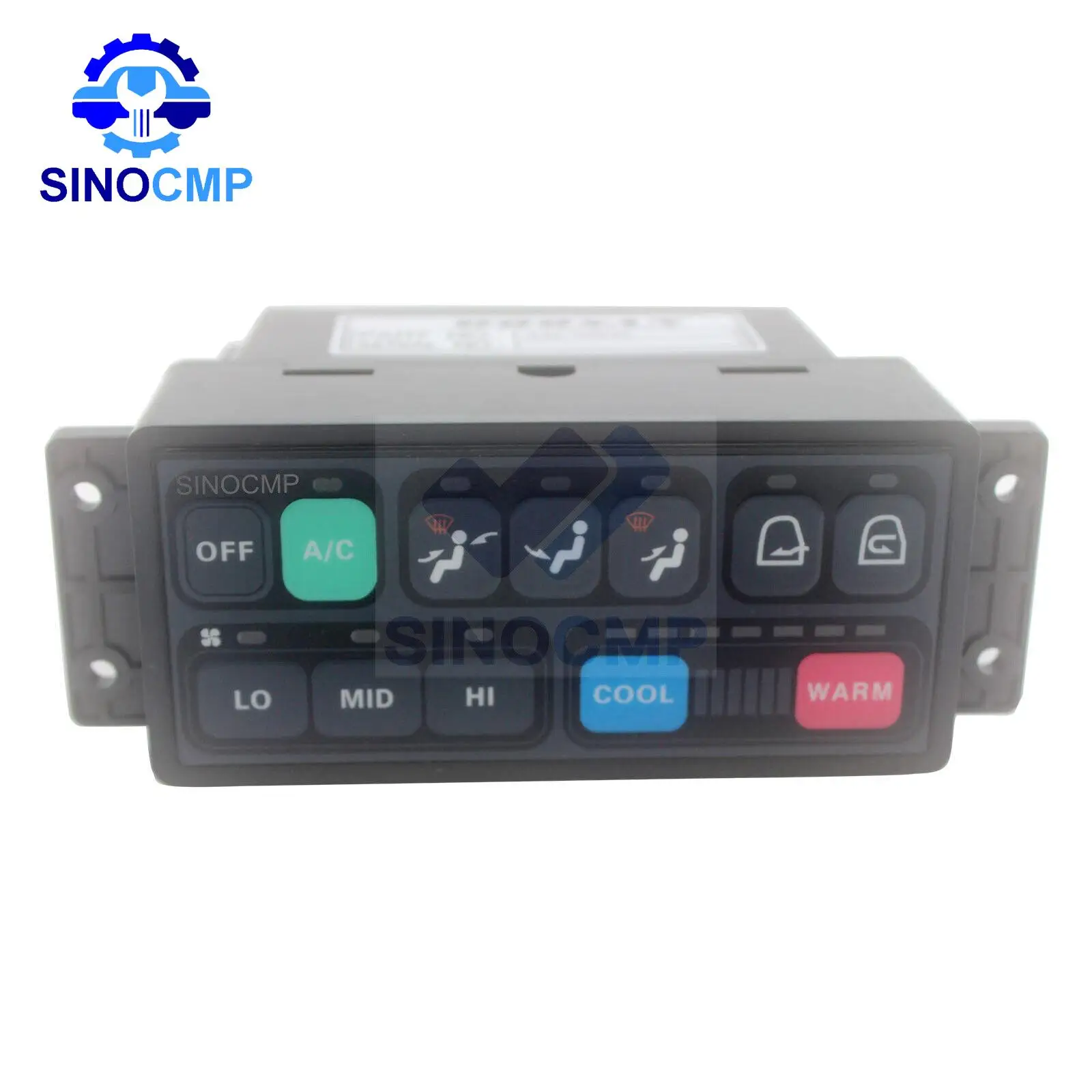 543-00049 Air Conditioner Control Panel For Daewoo Doosan Excavator SOLAR 340LC-7 340LC-V 155LC-V S220LC-V S300LC-5 S230LC-5