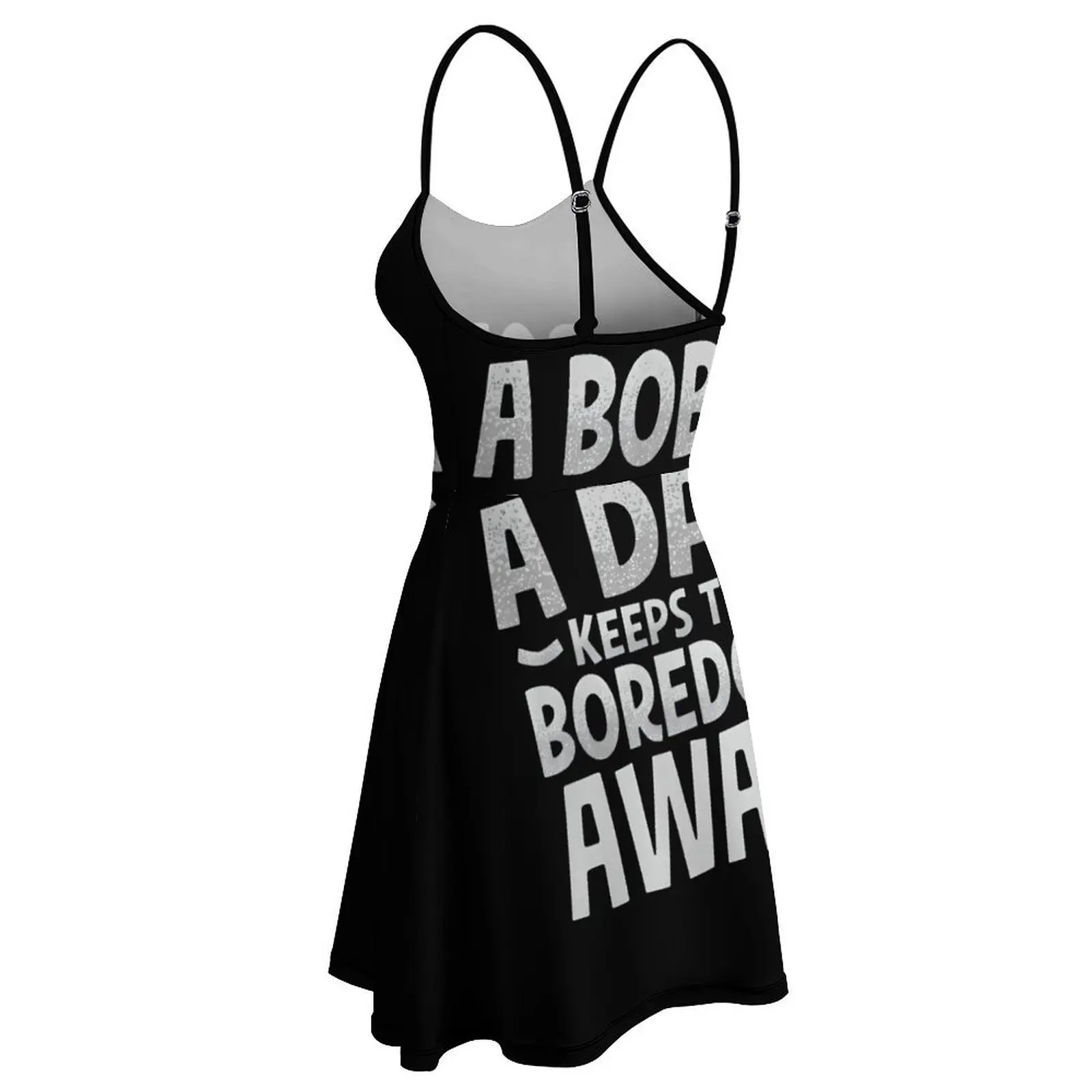 الغريبة بوبا متعة شعار المحملة المرأة حبال اللباس الفكاهة الجرافيك الكوكتيلات فستان المرأة فساتين الجدة