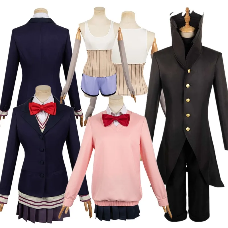 

Anime Dandadan Momo Ayase Cosplay Ken Takakura Aira Shiratori Seiko Ayase Costume Uniform Outfits Halloween Carnival Party Suit