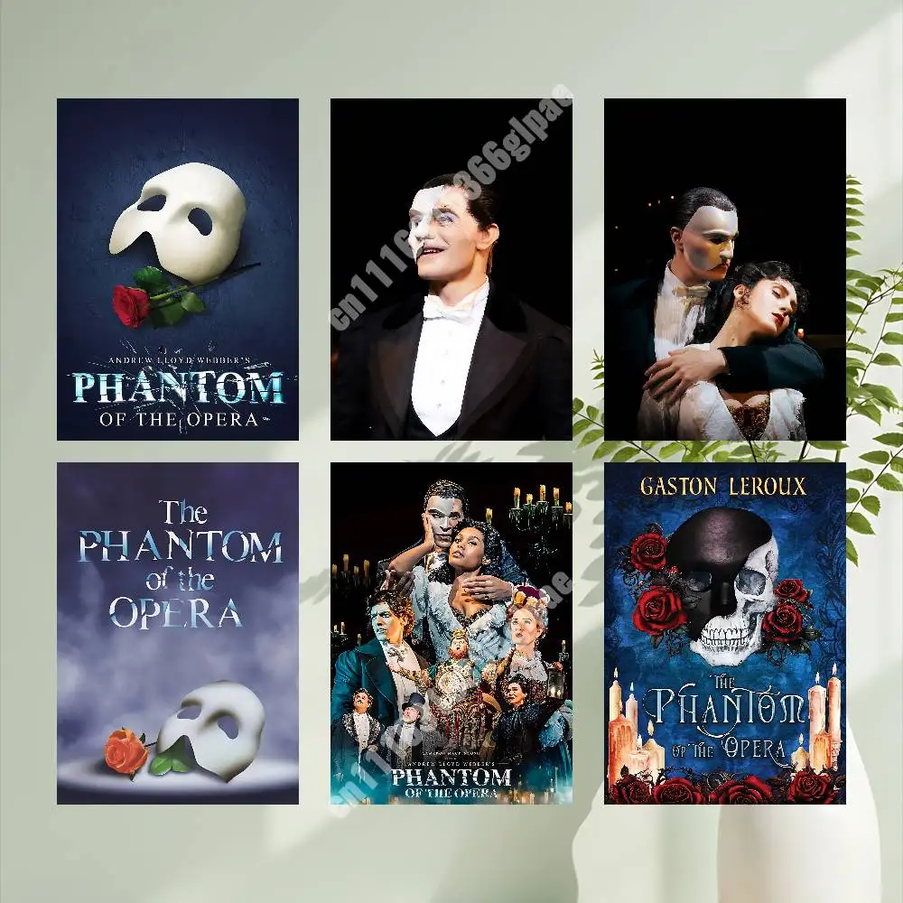 Musical P-Phantom Of The O-Opera Aesthetic Poster HD Gallery Prints Home Wall Art Creative Gift